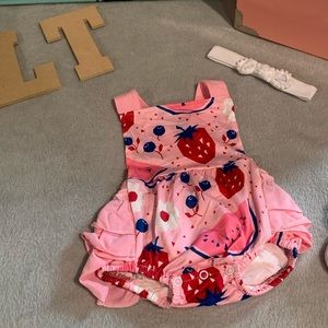 Strawberry romper